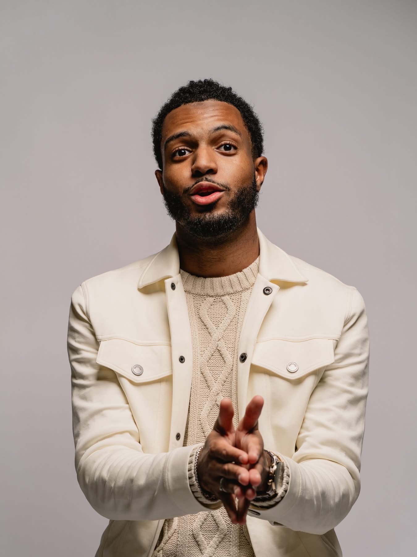 Portrait of Davon Lee, producer and podcast host