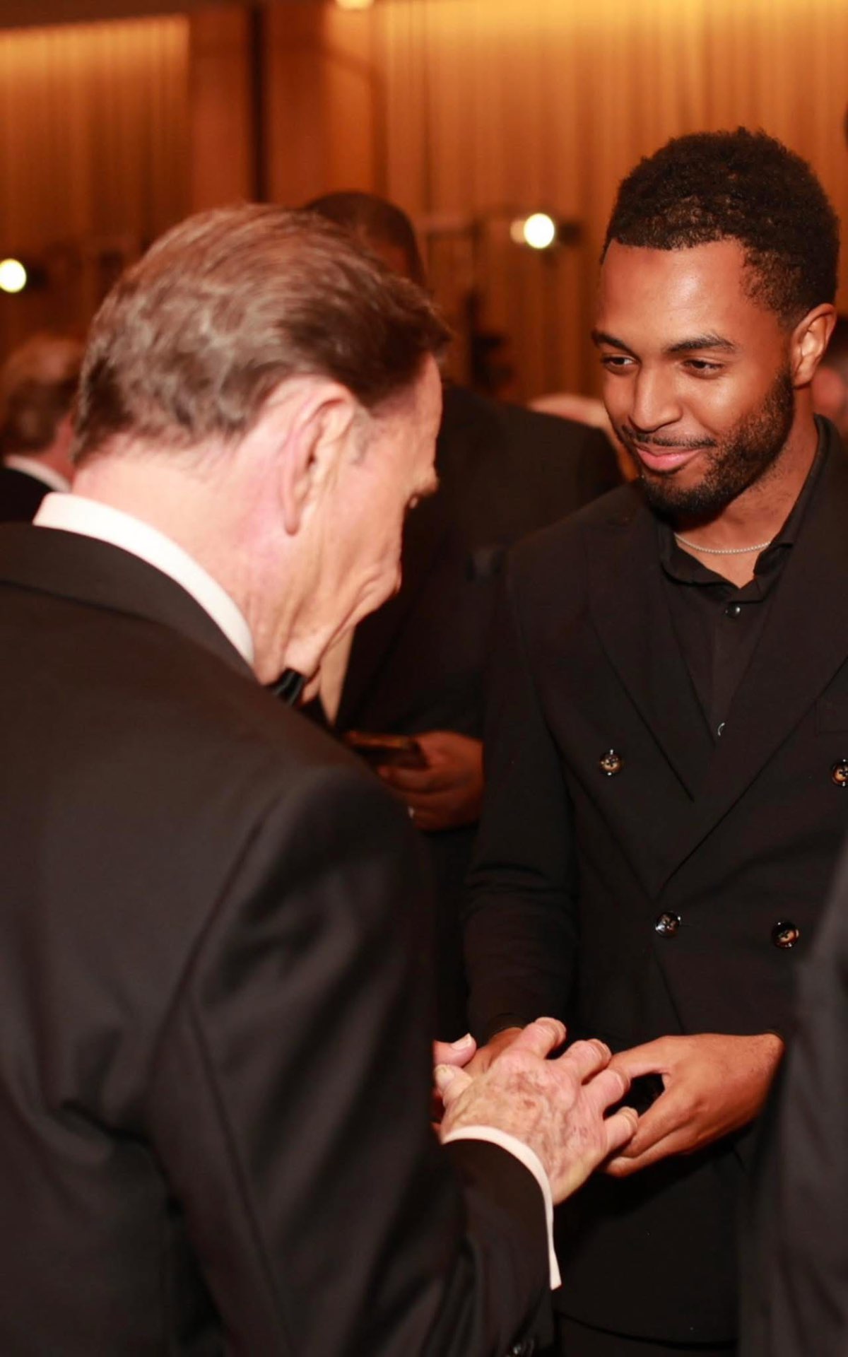 Davon meeting Kenneth Copeland